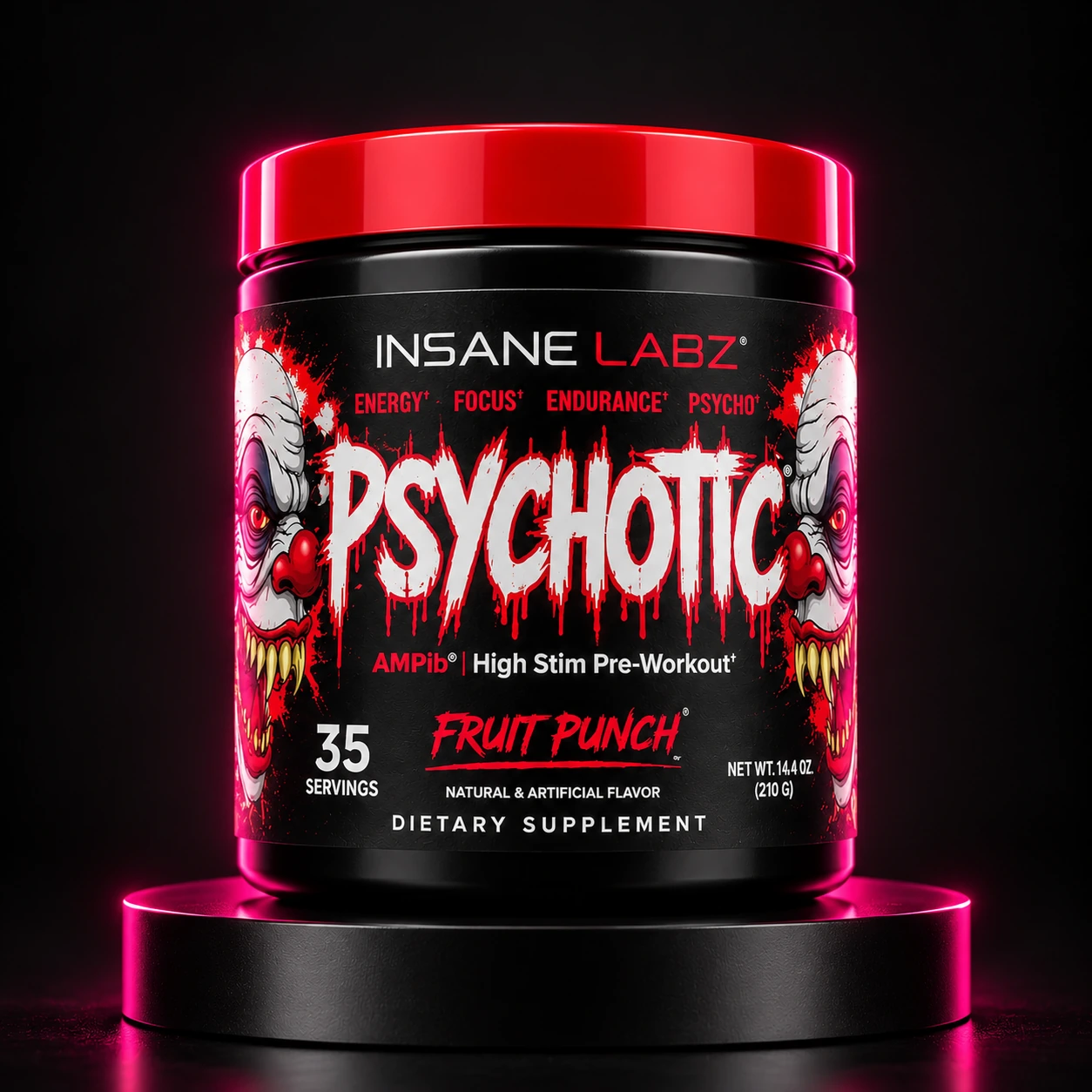 Insane Labz Psychotic High Stim Pre-Workout
